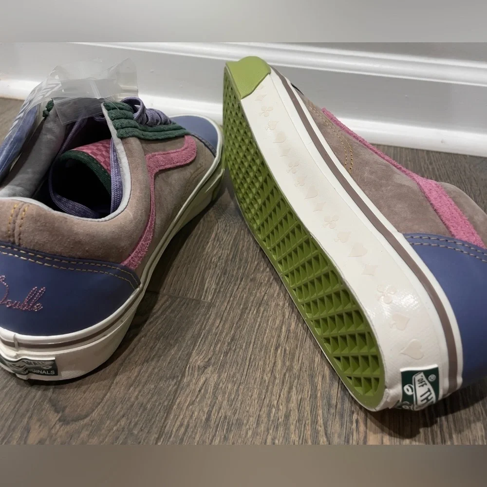 NWOT Rare Vans Feature x OG Old Skool LX Double Down Sinner's Club - M8.5 W10